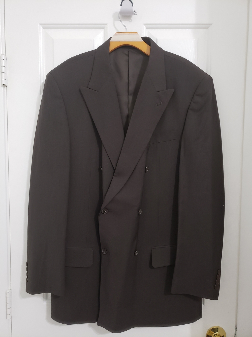 Cornelli Exclusive Collection 100% Wool Double Breasted Suit L42